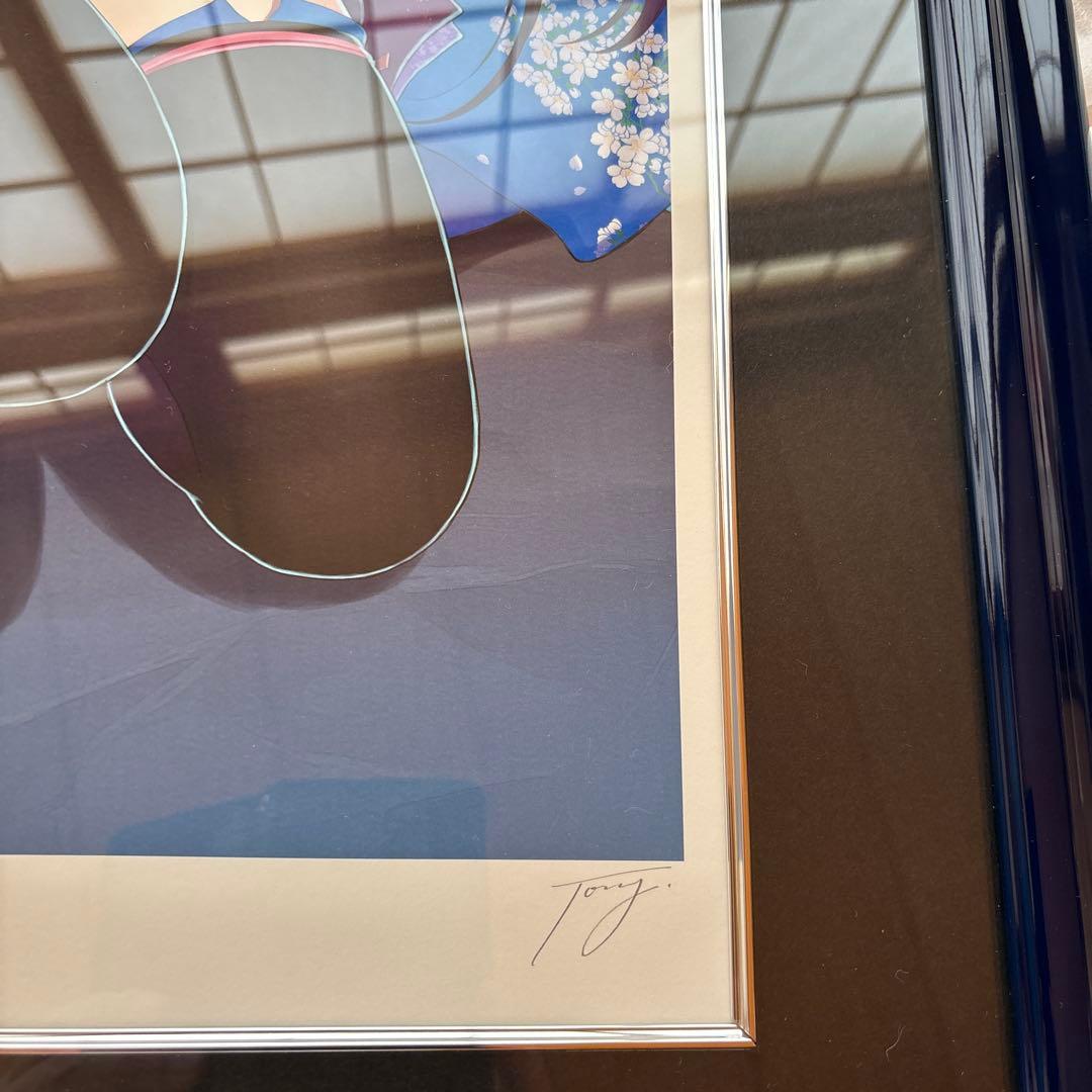 tony 版画 アールビバン サイン 戦国大戦 五郎八姫 25枚限定生産品