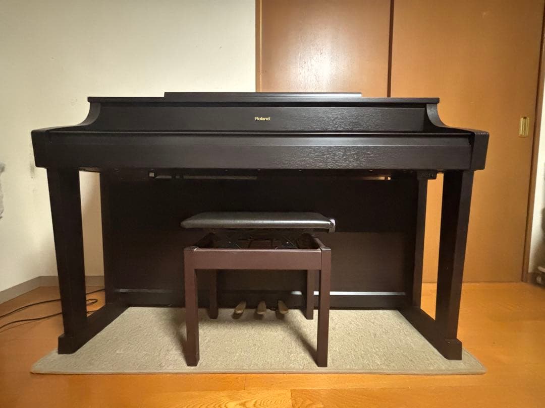 Roland ダークブラウン デジタルピアノ