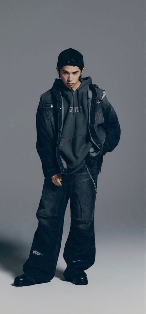 RULE THE FATE デニム黒