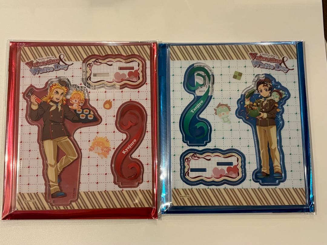 鬼滅の刃 バレンタイン 2026 アクリルスタンド 煉獄杏寿郎 竈門炭治郎