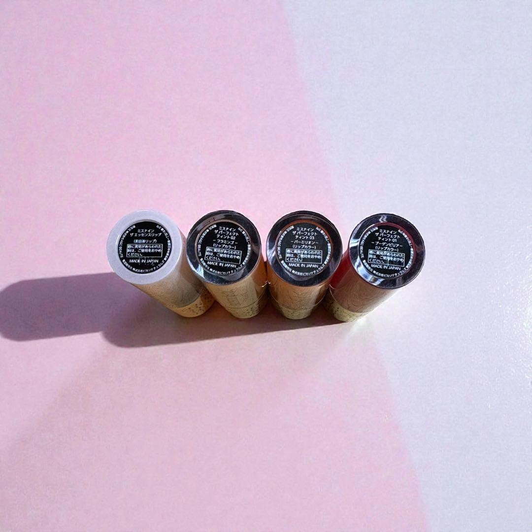 Miss 9' ザ パーフェクト ティント 4色 唇本来の潤い・リップ美容液