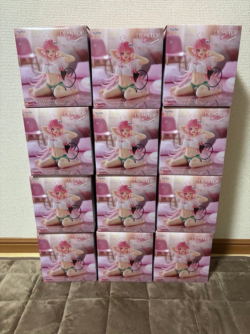 To LOVEる Desktop Cute フィギュア ララ ルームウェア12個 To LOVEる-とらぶる-ダークネス』ララの愛らしい笑顔と健康的なお腹が