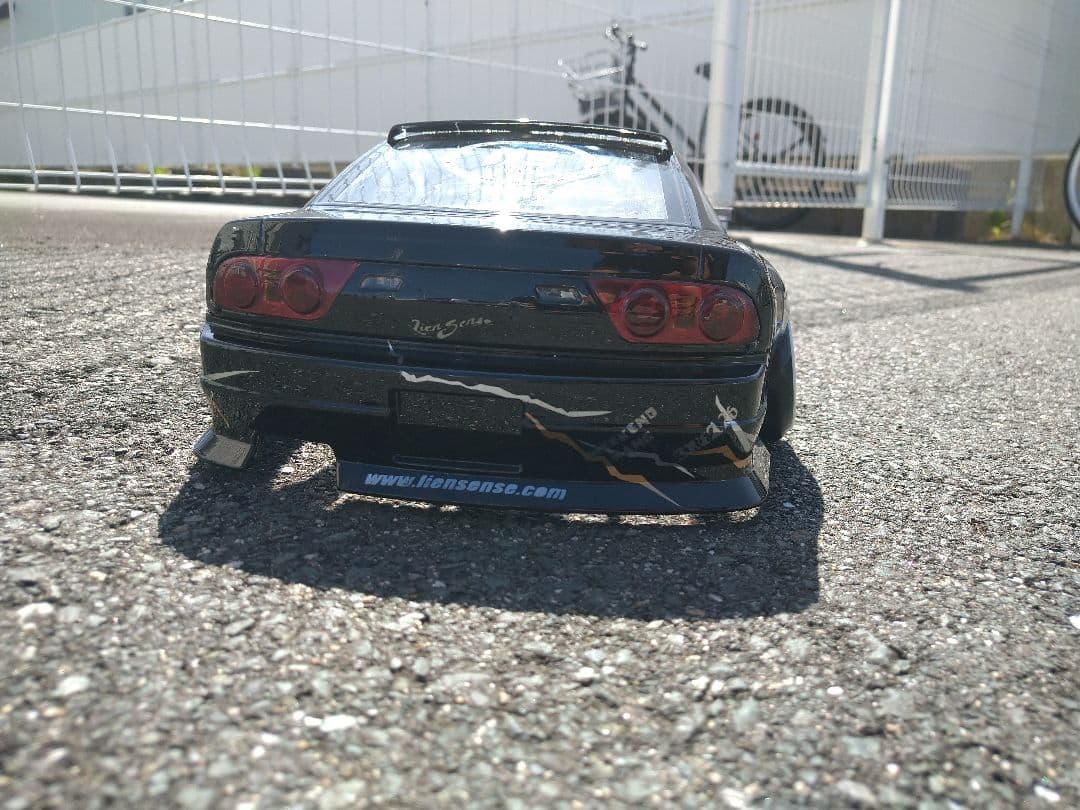 アディクション D-MAX 180SX 製作済新品ラジコンボディ - メルカリ