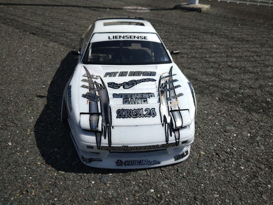 アディクション D-MAX 180SX 製作済新品ラジコンボディ - メルカリ