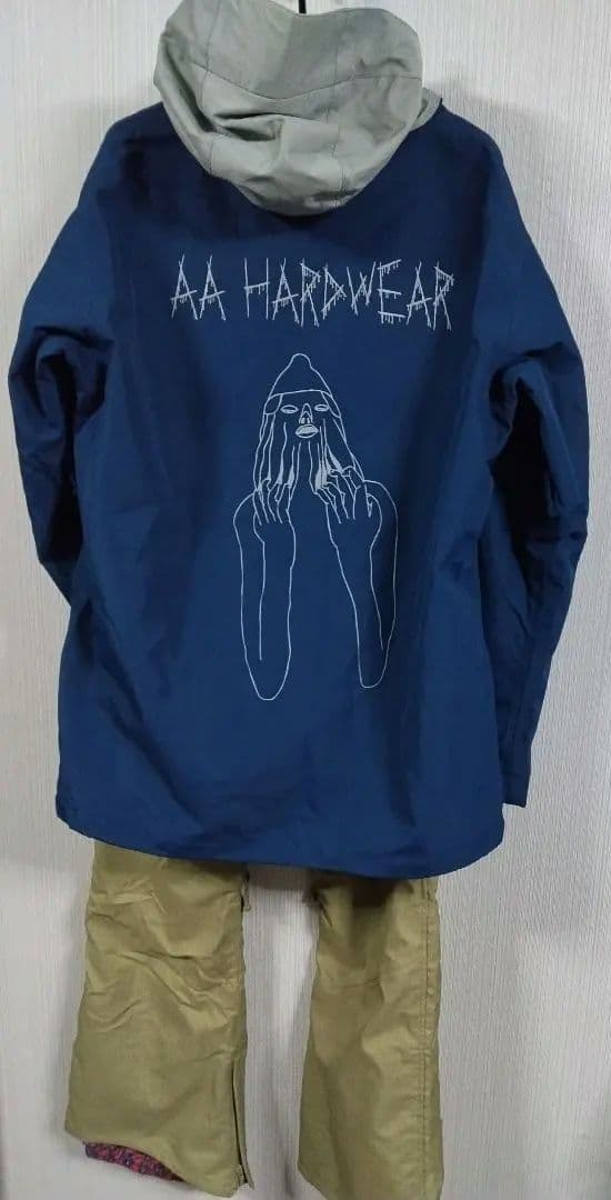 AA HARDWEAR BONFIRE スノーボードウェア 上下セット L+M