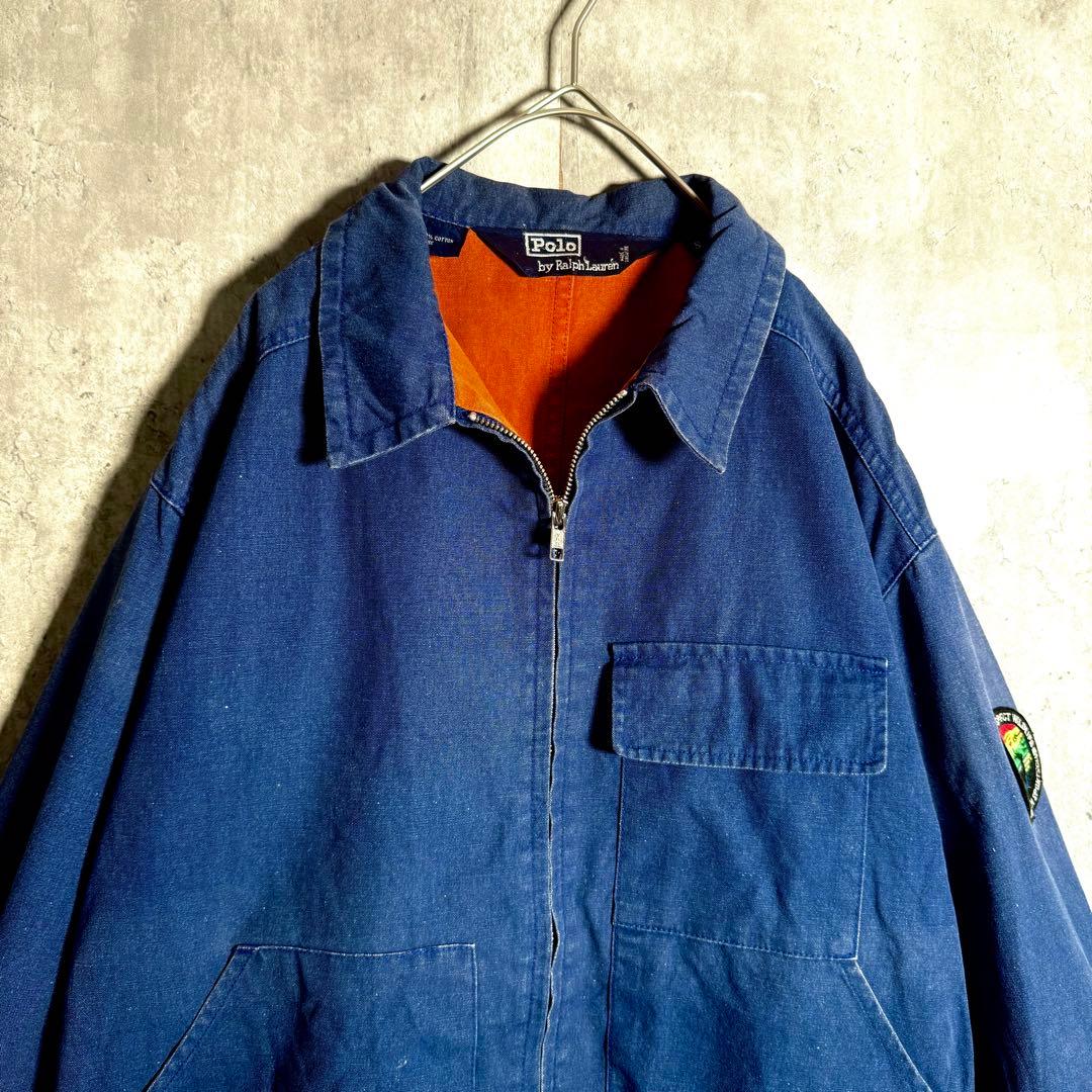 希少 ️希少️ラルフローレン スウィングトップジャケット M デニム