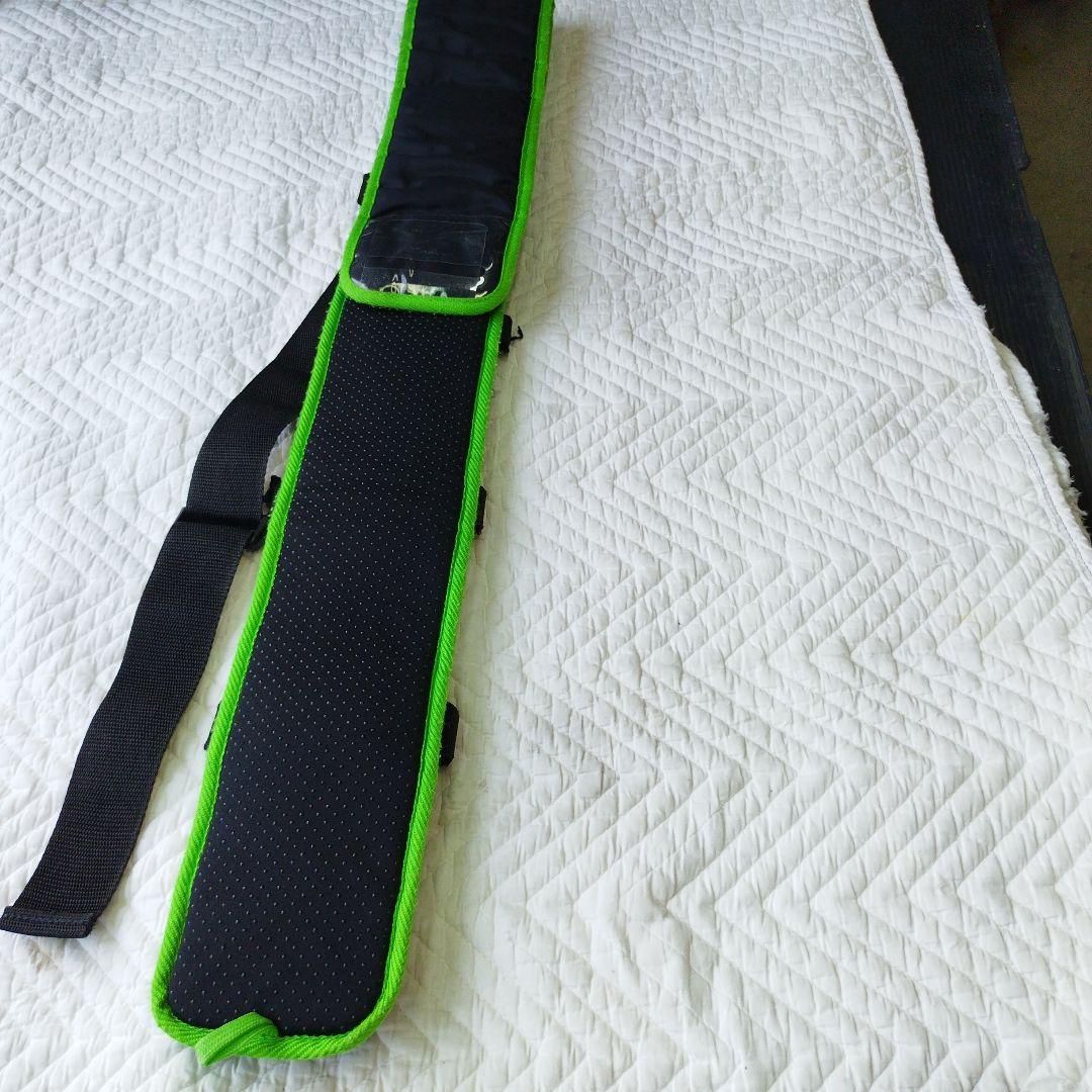 調整可能なサポートベルト ブラック グリーン