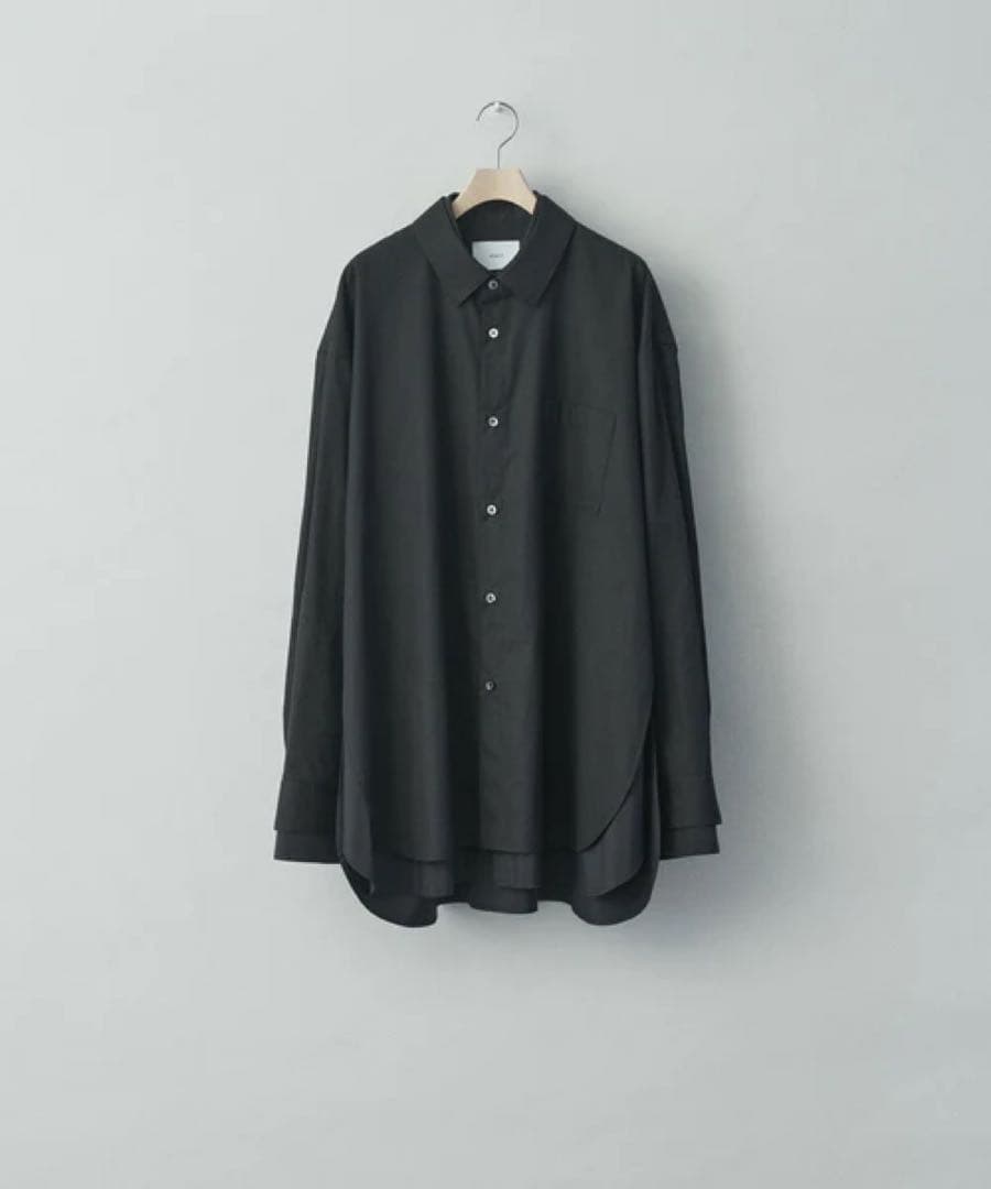 トップス stein 22aw OVERSIZED LAYERED SHIRT