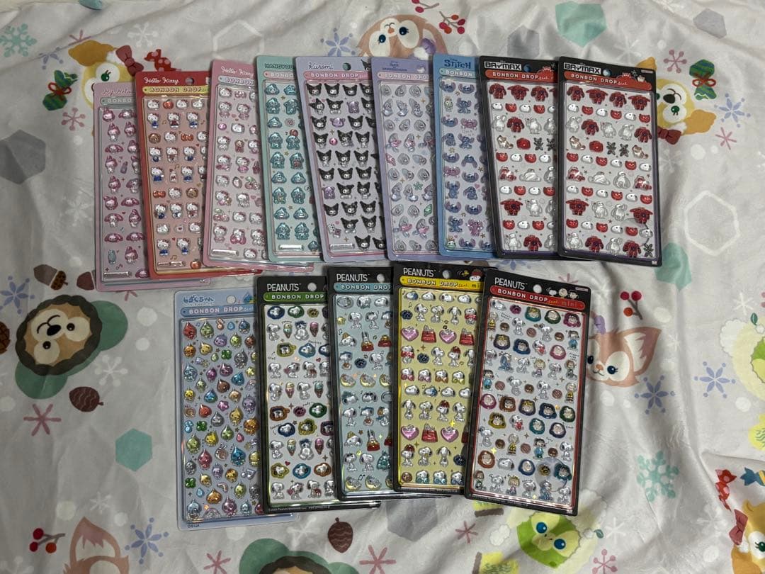 ボンボンドロップシール　mini サンスター文具 ボンボンドロップシール ミニ トイ・ストーリー