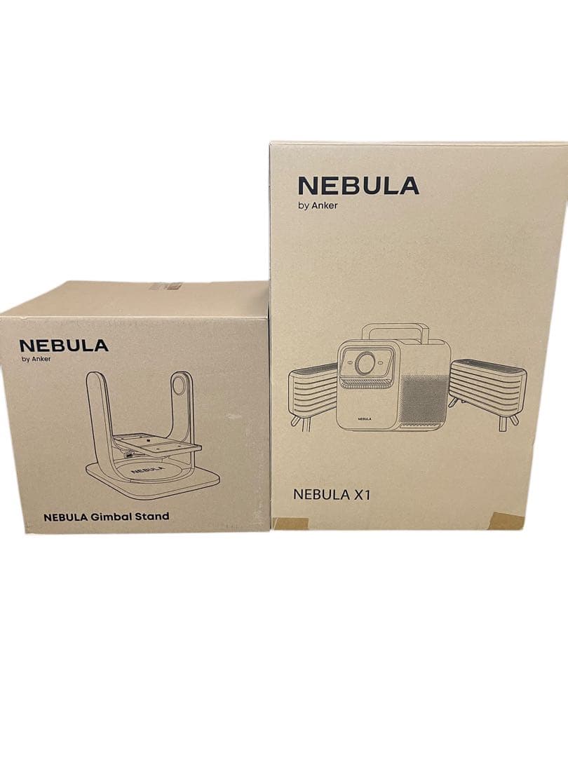 NEBULA X1 プロジェクター サテライトスピーカー スタンド付 アンカー「Nebula X1」全方位レビュー！ 画も音も “最高峰” の革新的
