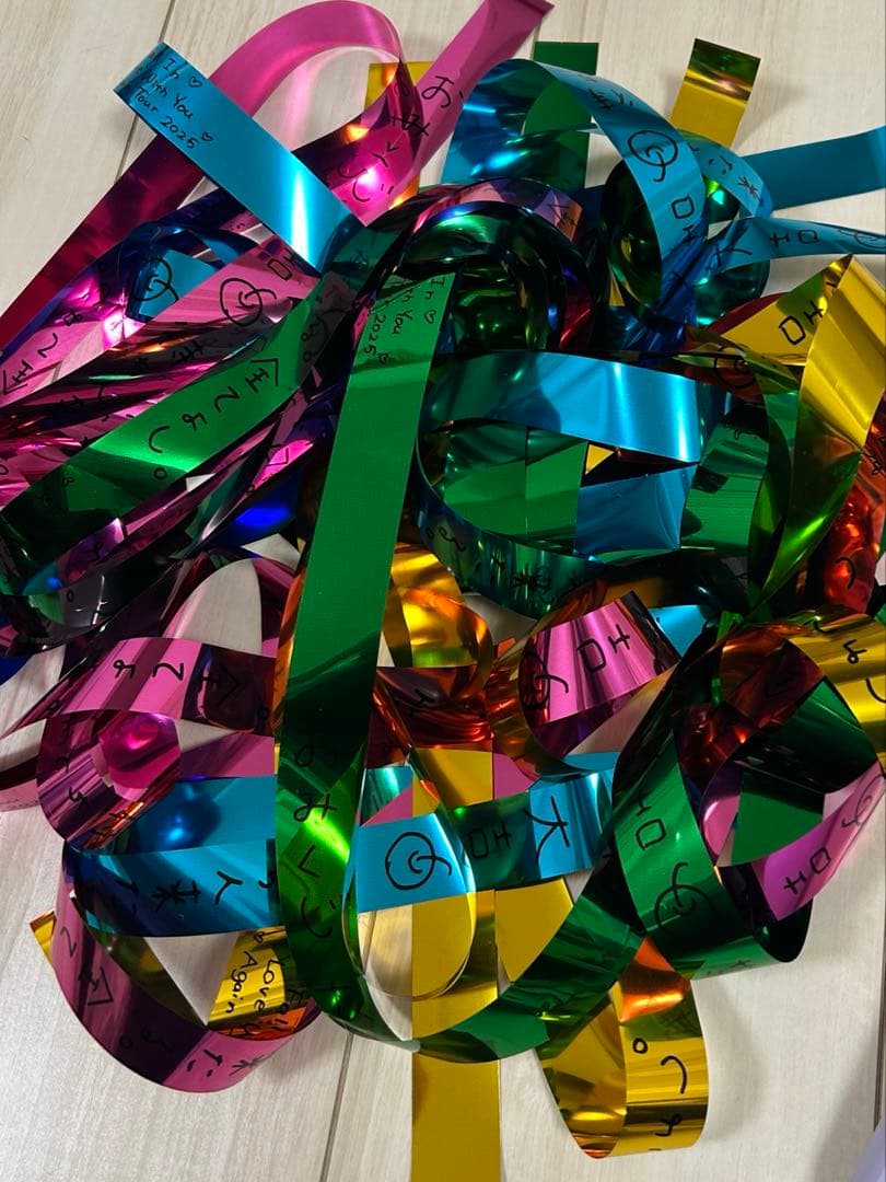 西野カナ 銀テープ 西野カナ 11/13 復帰ライブ銀テープ フル 1本 - メルカリ