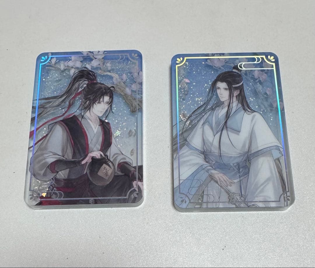 魔道祖師 流砂アクリルブロック 魏無羨 藍忘機 - メルカリ