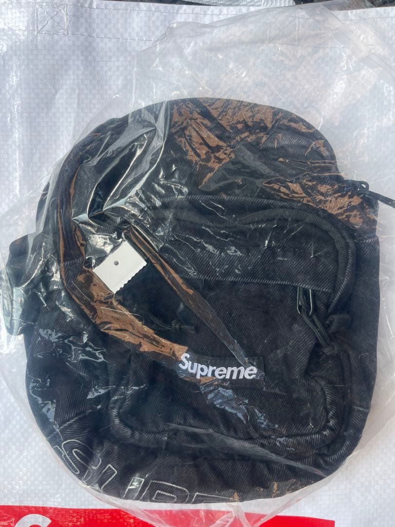 バッグ Supreme Denim Shoulder Bag \"Black\"