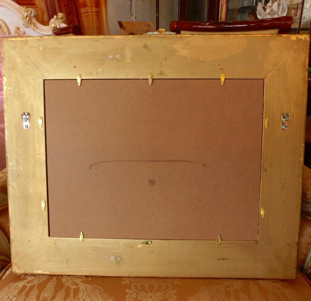 裸婦、美人画、絵画4F風の中W山本英二、真作、額縁、高塚省吾、森本草