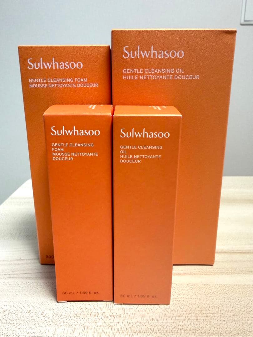 雪花秀 順行クレンジングデュオセット(フォーム200ml +オイル200ml)