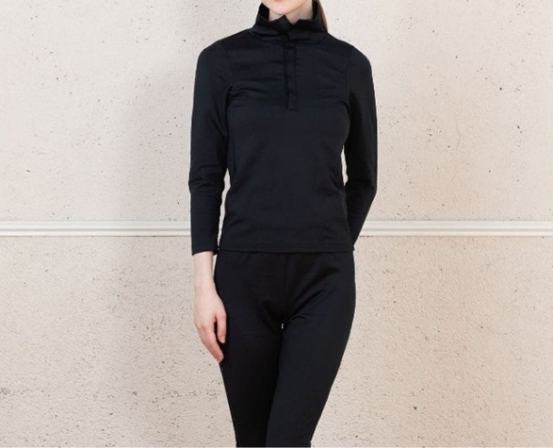 ブラック×2 上下セット ヨサ