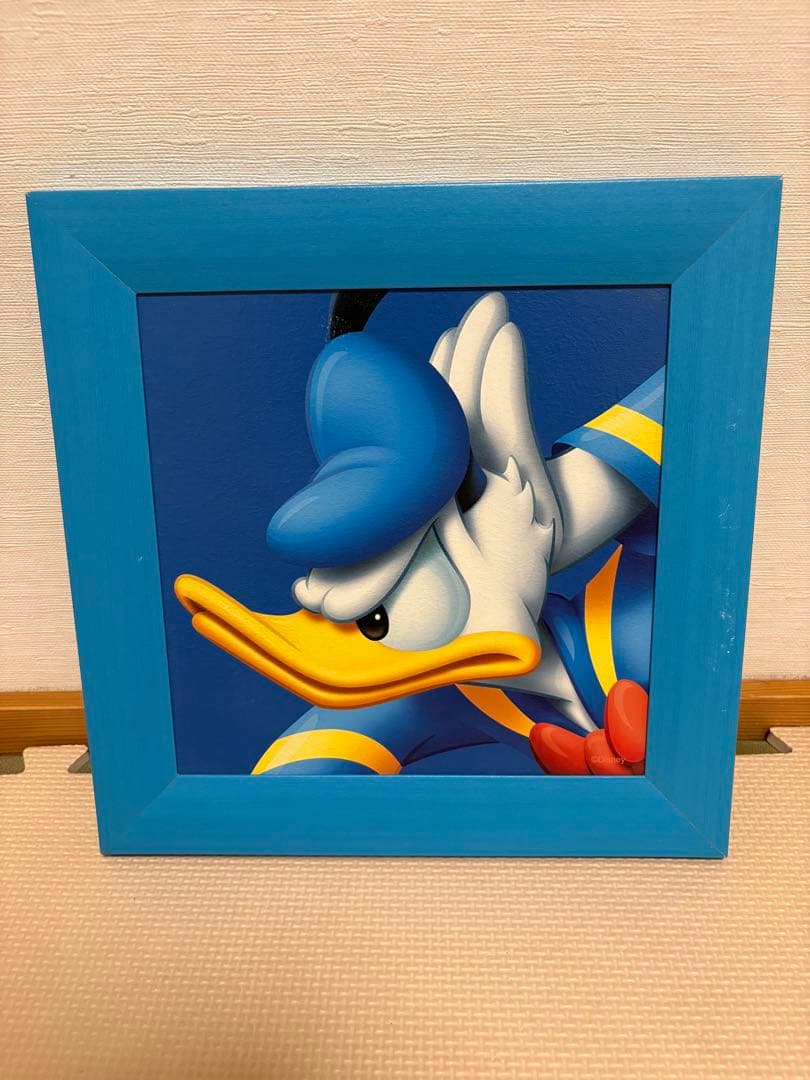 オランダ製 ディズニー キャラクターアート 油絵風 ドナルドダック