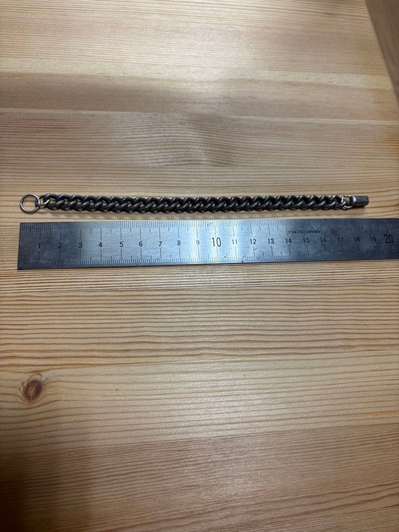 シルバーブレスレット 19.2cm 22.49g スウィートハートジュエリー