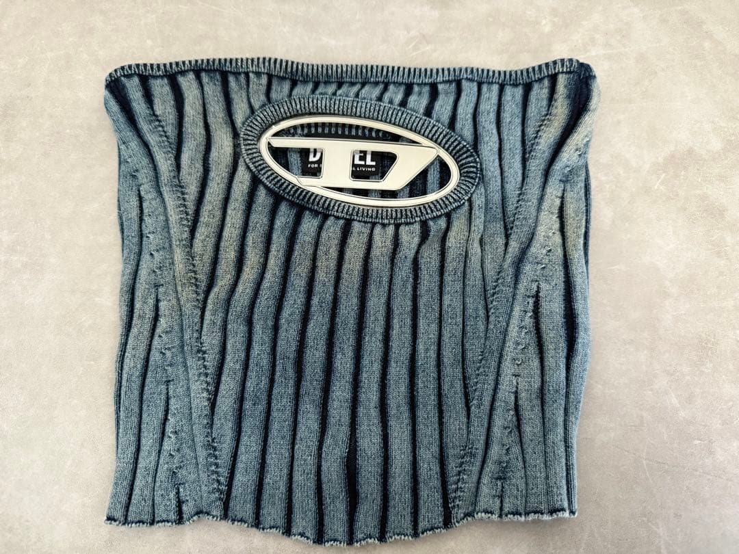 DIESEL ストライプ ベアトップ XS