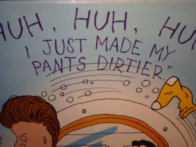 90'S☆ビーバス&バットヘッド☆ポスター☆23☆MTV☆ビンテージ☆USA