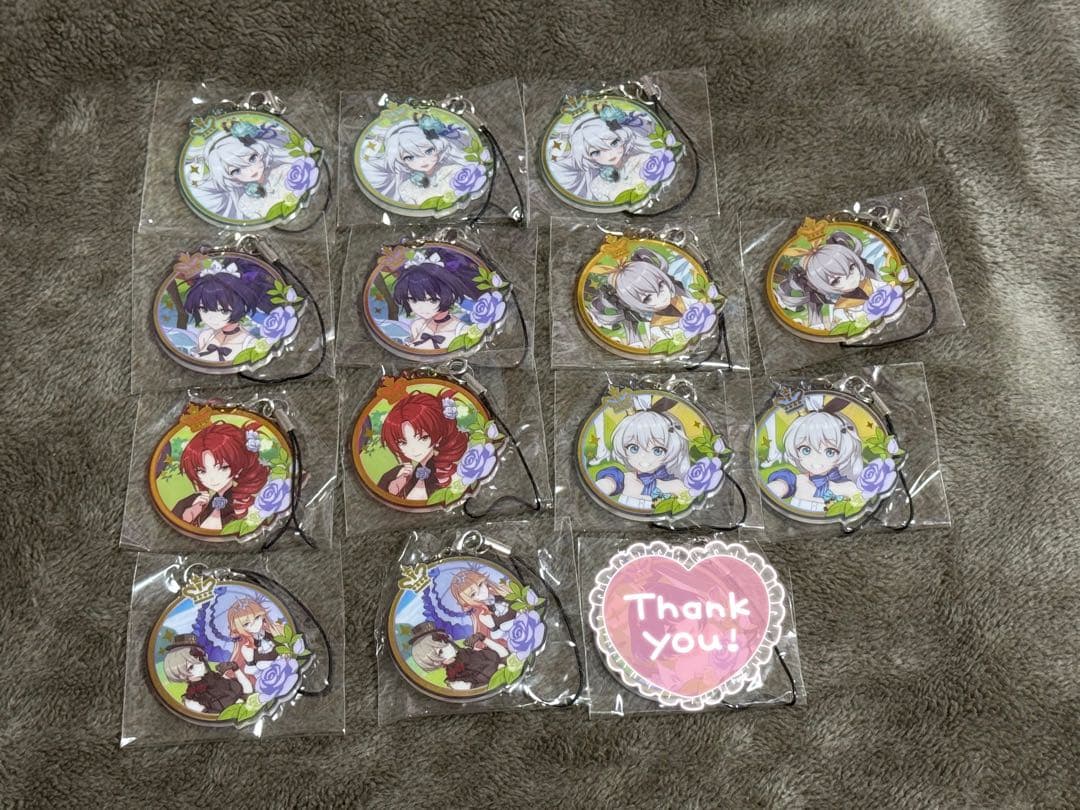 崩壊3rd 5周年 アクリルストラップ