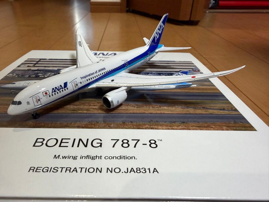 絶版】ANA BOEING 787-8 1/400 NH40116 - メルカリ