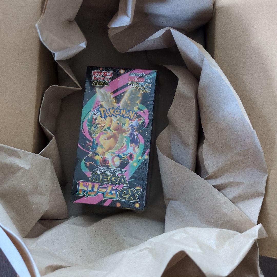 ポケモンカード　メガドリームex　シュリンク付き