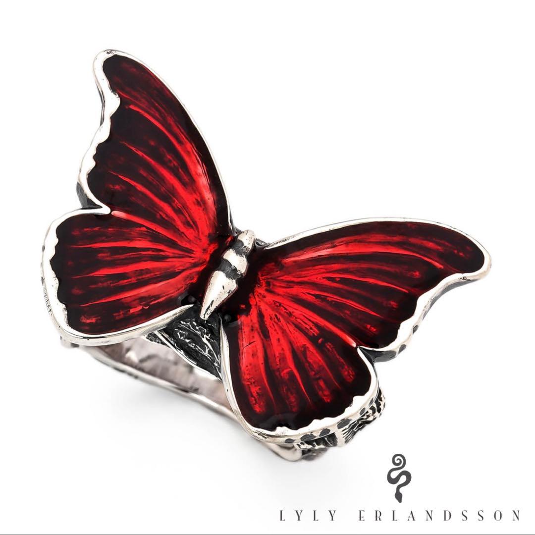 14号 LYLY ERLANDSSON リング 楽天市場】LYLY ERLANDSSON the WINTER Gold Leaf Aquablue×Blue 7号