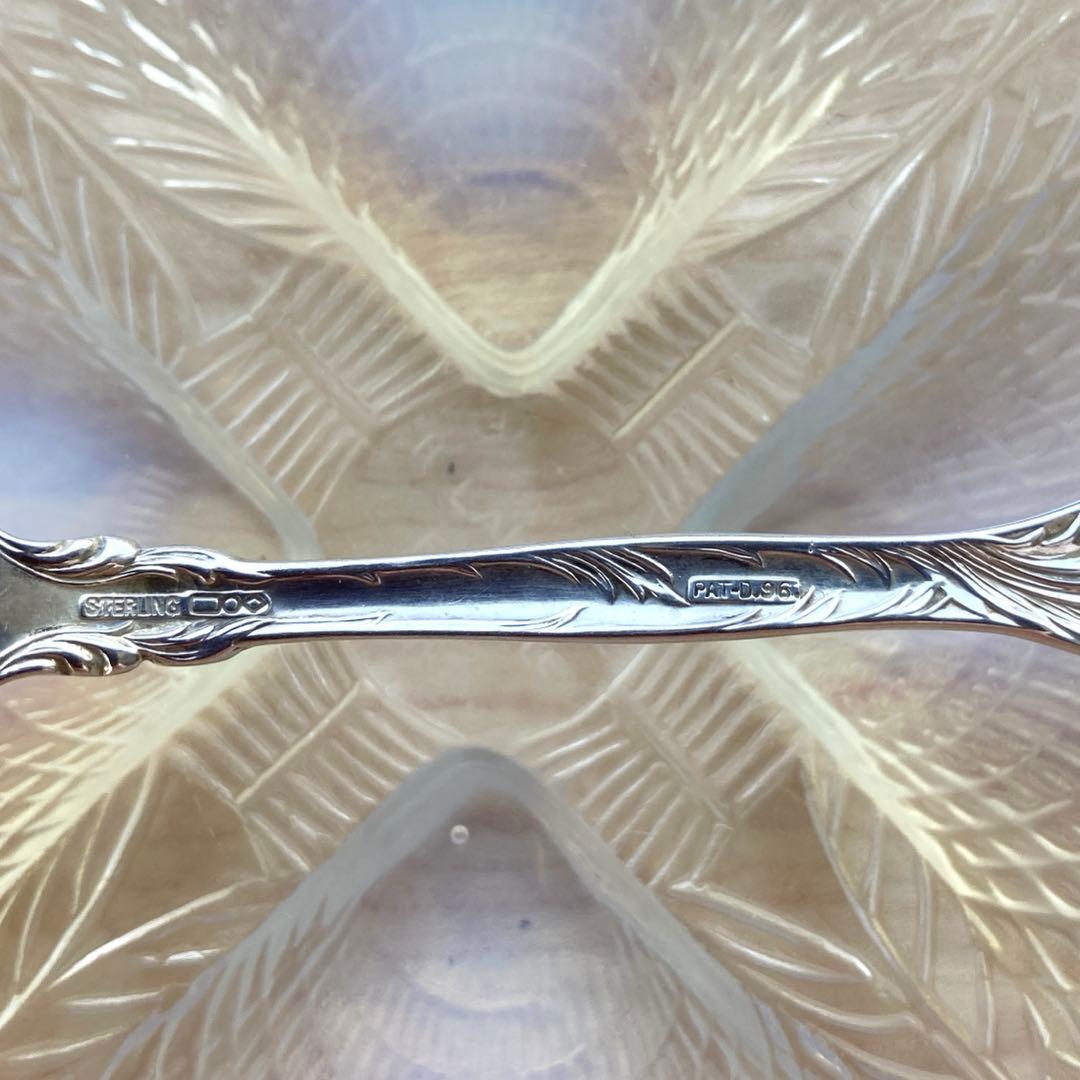 アンティーク 純銀 サラダ フォーク D&H - メルカリ