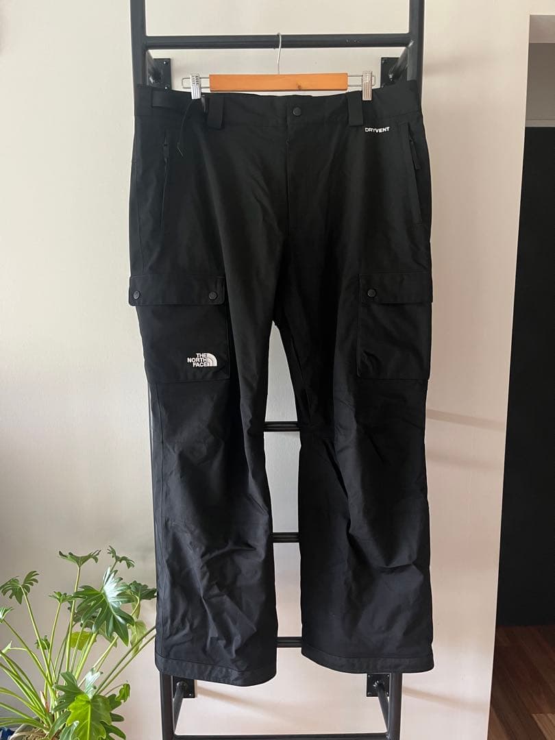 The North face スノーパンツ ブラック XL