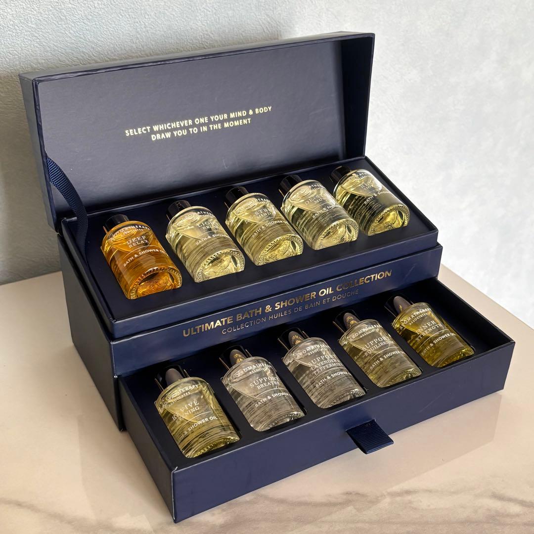 新品未使用 アロマセラピーアソシエイツ バスオイルコレクション 10本セット