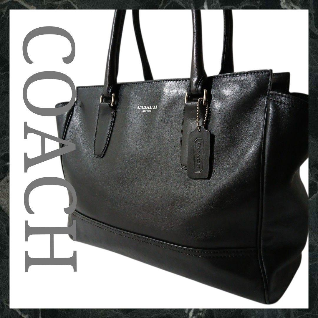 COACH　コーチ　バッグ　メンズ　レディース　ブランド　トートバッグ　レザー コーチ トートバッグ レディース ブランド COACH レザー CP036 IMBLK