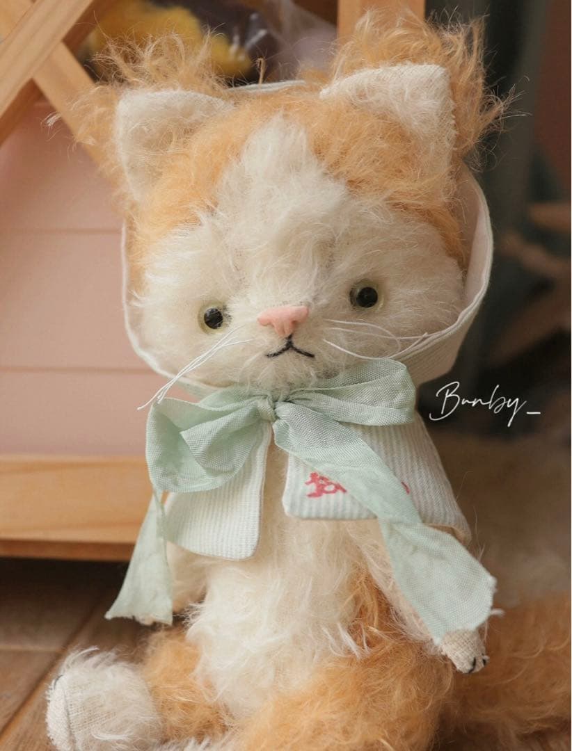 悪戯好きな仔猫ちゃん アーティストベア 海外作家様 ハンドメイド
