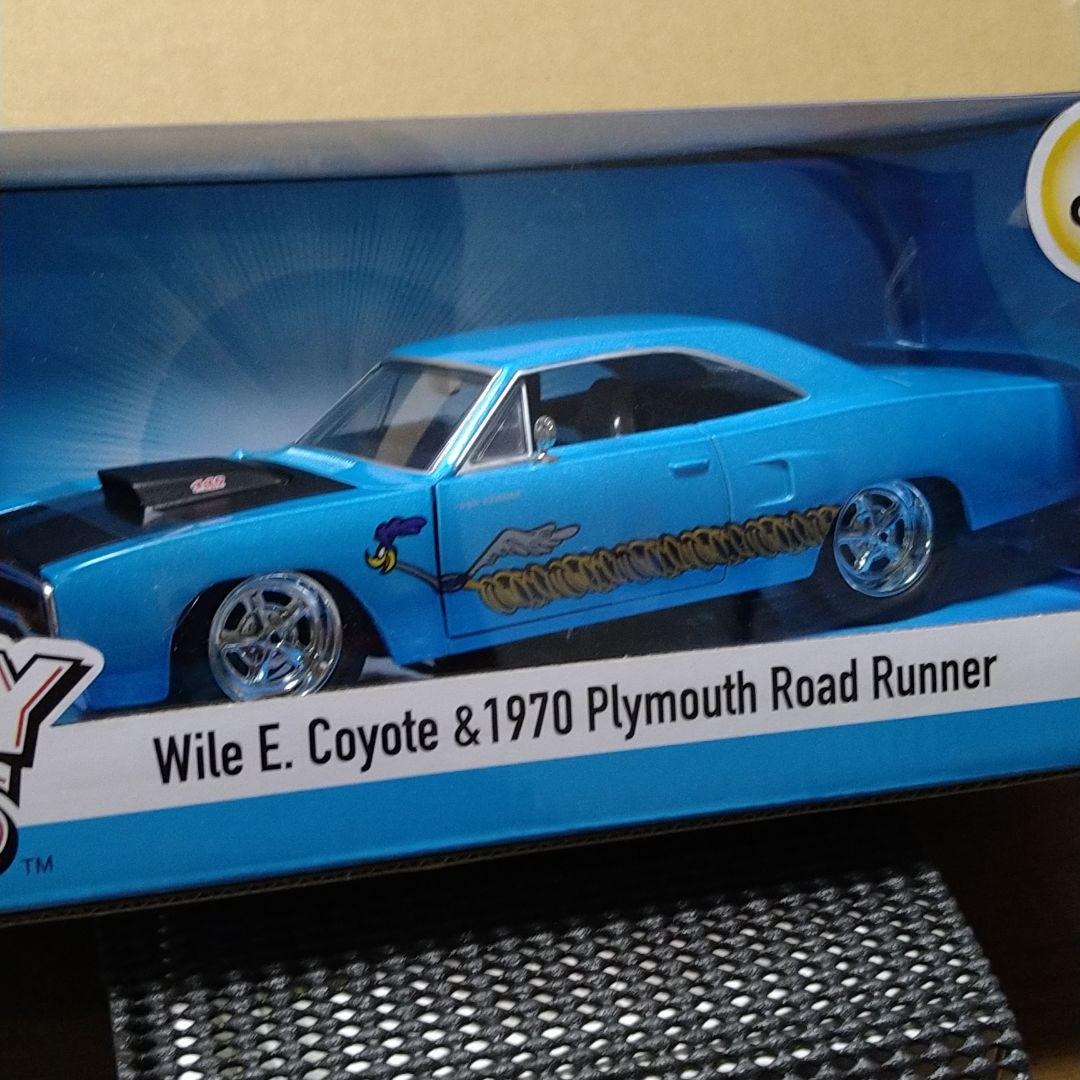 jada toys 1/24 ワイリーコヨーテ ＆ プリムス ロードランナー - メルカリ