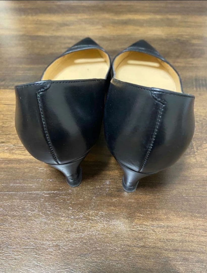 ANDREA アネッリ スムース パンプス 3.5cm ブラック　37.5