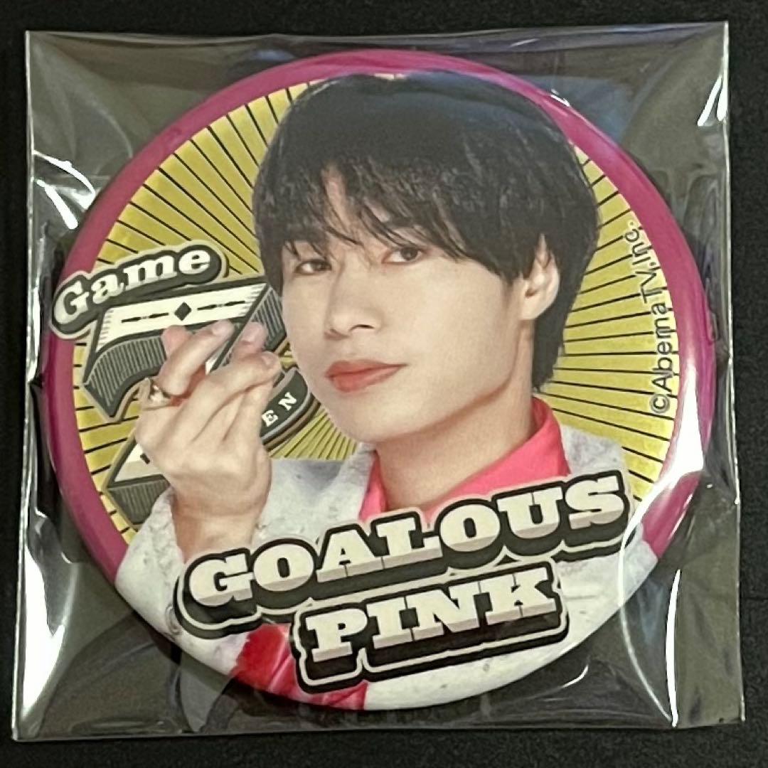 GOALOUS5 ゴーラスピンク 深町寿成 缶バッジ - メルカリ