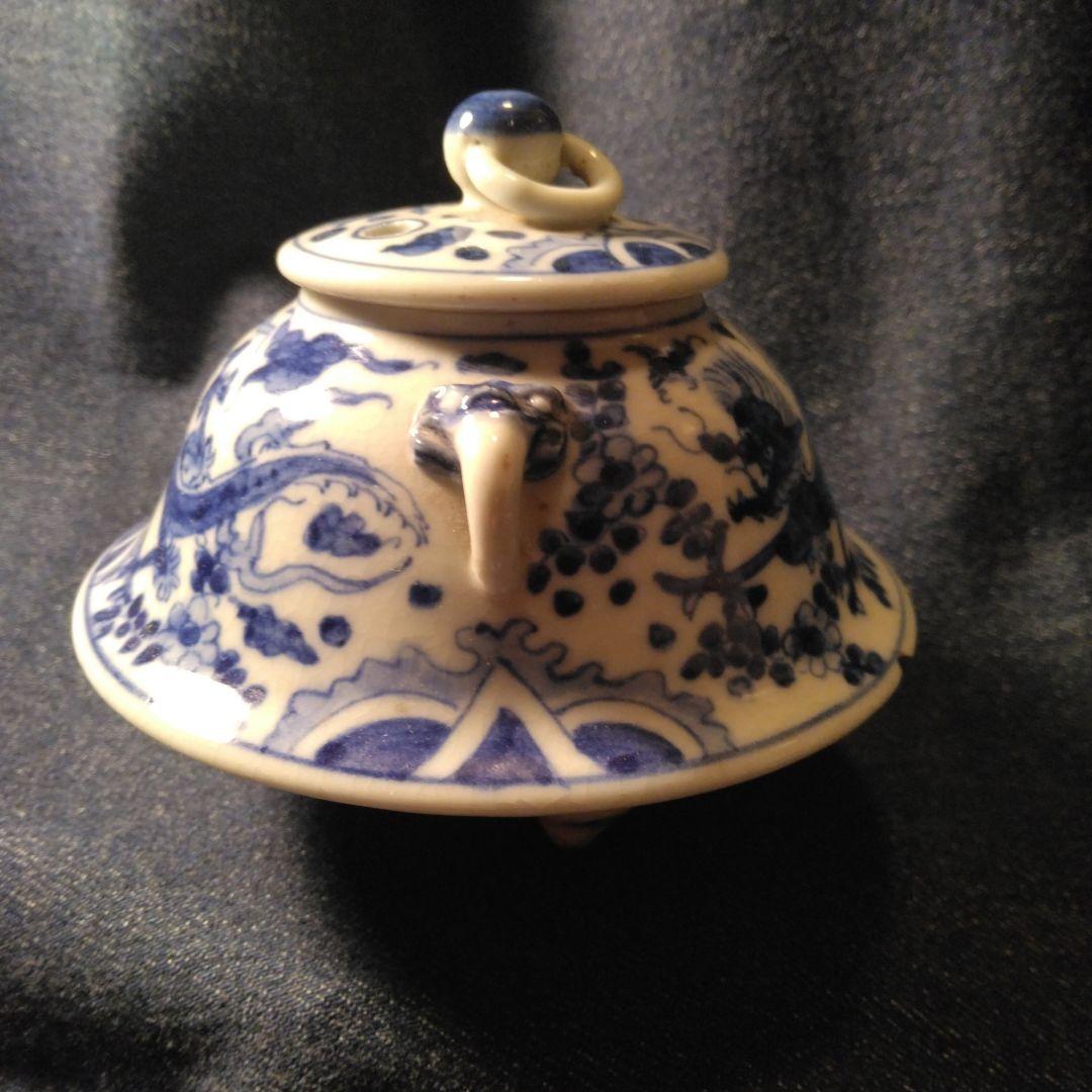 古い 萬歴香炉 中国 古玩 煎茶道具 骨董キズあり - メルカリ