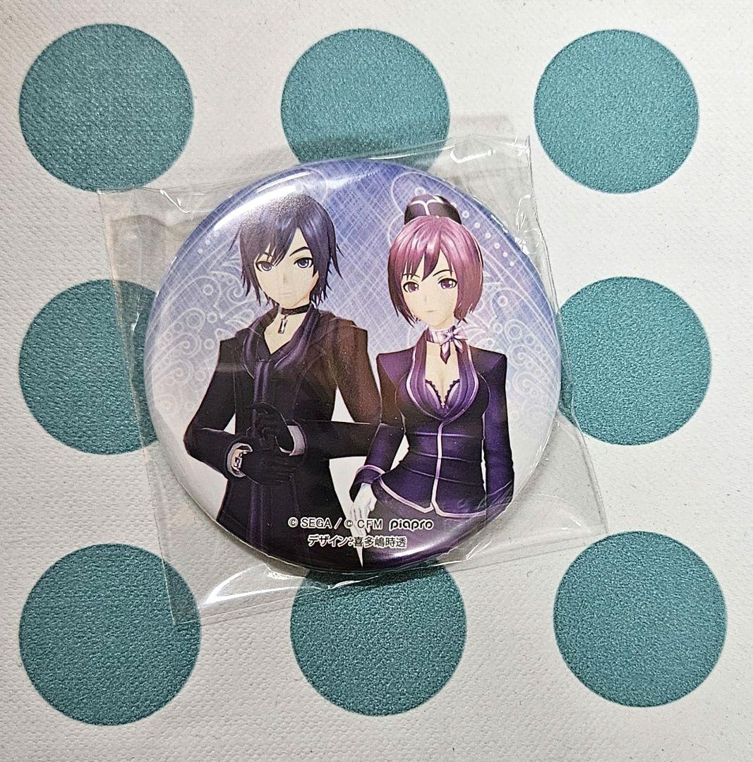 初音ミク 缶バッジ DAIBA de DIVA X ジョイポリス メイコ＆カイト