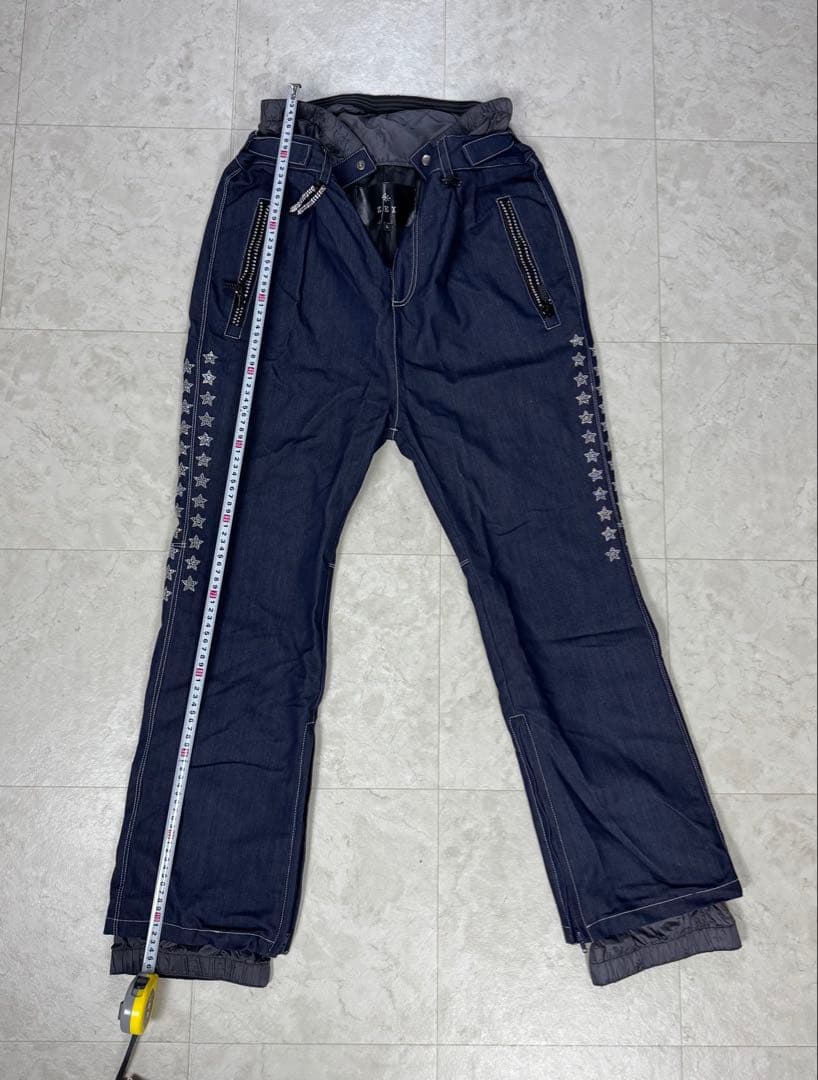 ZEXスワロフスキー】⭐️激レア 上衣M・下L スノーボードウェアセット
