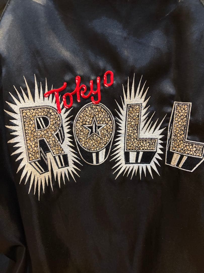 ROLL × 勝手にしやがれ スカジャン スカジャン ベロア素材刺繍 - メルカリ