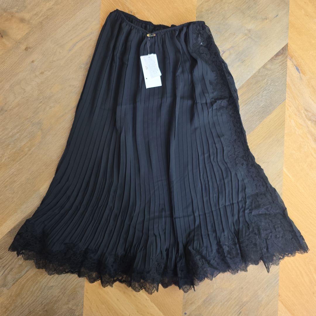 ワコール トレフル キャミ ペチコート 新品 黒レース - メルカリ