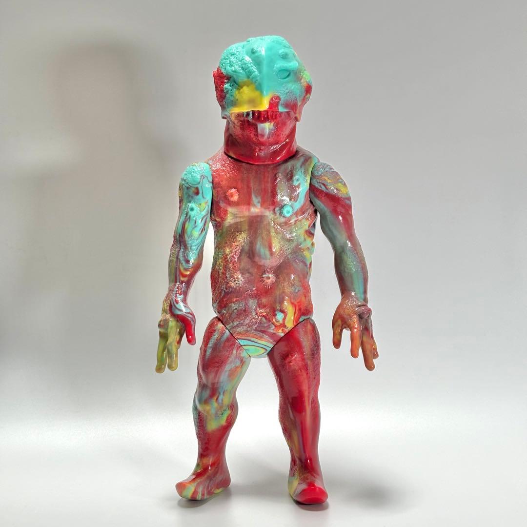 シカルナ工房 【サラマ】 マーブル成形 ソフビ インディーズ スペル