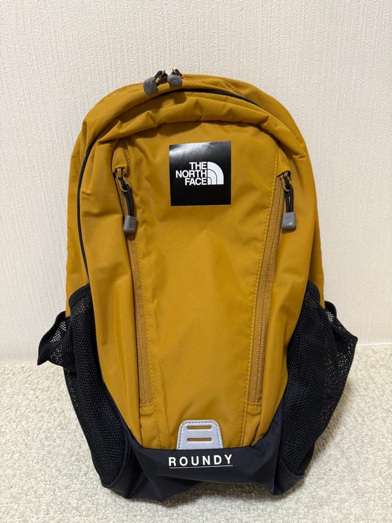 ノースフェイス ラウンディ キッズ リュック　ゴールデンブラウン