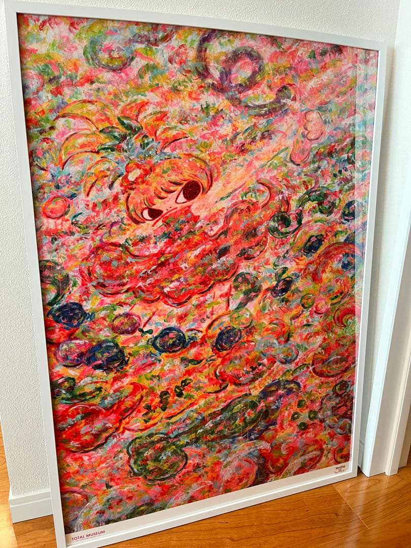 ロッカクアヤコ 「Breathing with the Chaos」 ポスター - メルカリ