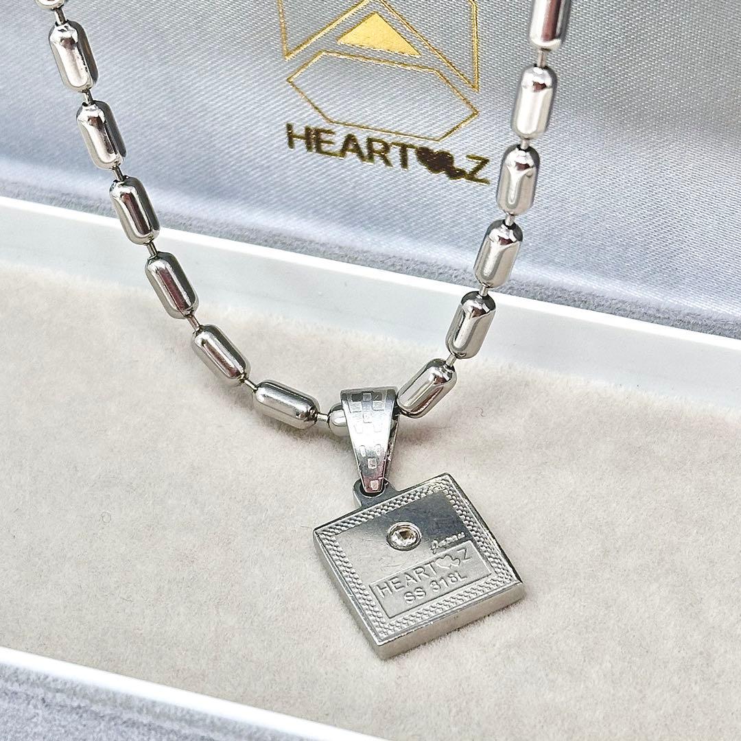 HEARTZ ハーツ メタリックネックレス1（ワン） 55cm シルバー - メルカリ