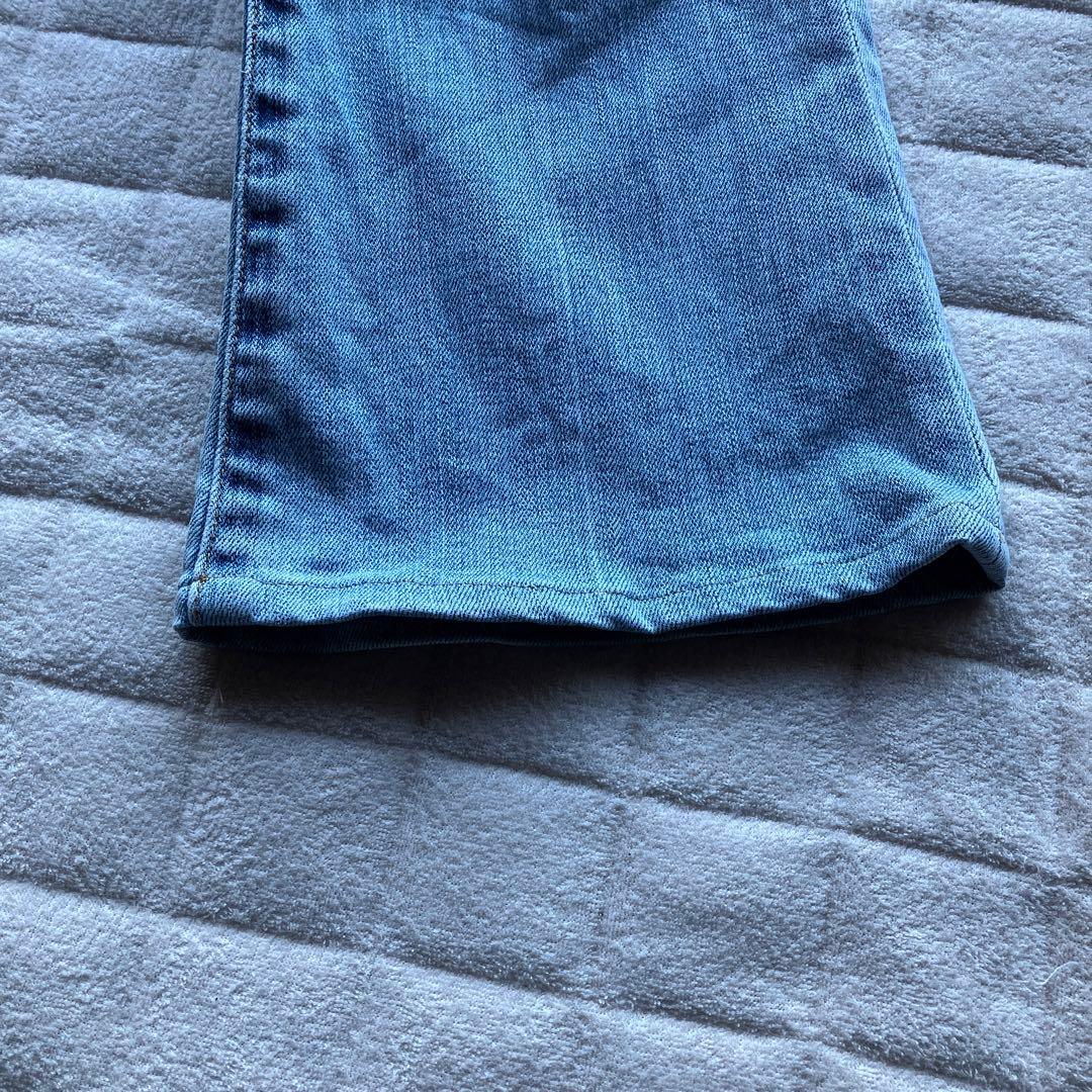 MOUSSY ブーツカットデニム ライトブルー - メルカリ