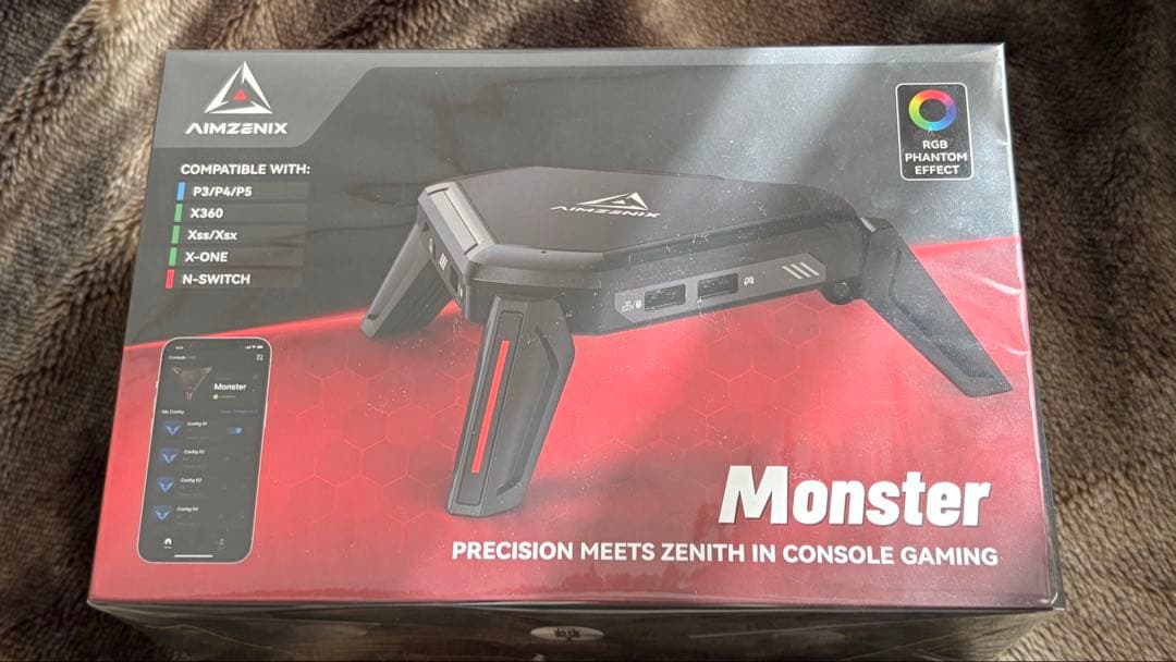 【未使用】AIMZINX Monster コントローラーコンバーター Amazon.co.jp: AIMZENIX Monster - PS5、PS4、PS3、Xbox ONE、Xbox 360
