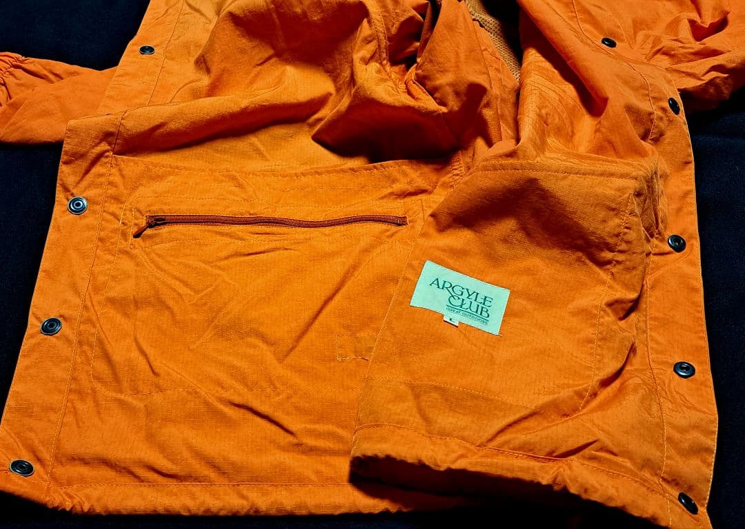 日本製 90s ARGYLECLUB ウインドブレーカー コーチジャケット