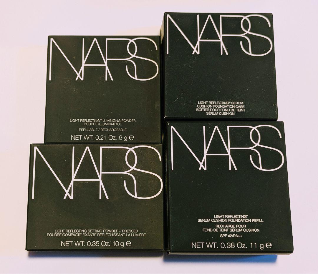 【新品】NARS ライトリフレクティング シリーズ ベースメイク 4点セット