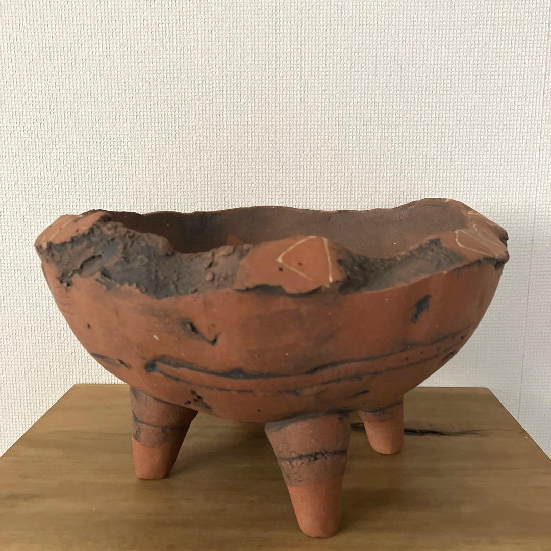 新品未使用 笠間焼 芳賀美智子氏 脚付変容鉢 新品未使用 笠間焼 芳賀美智子氏 脚付変容鉢 - メルカリ